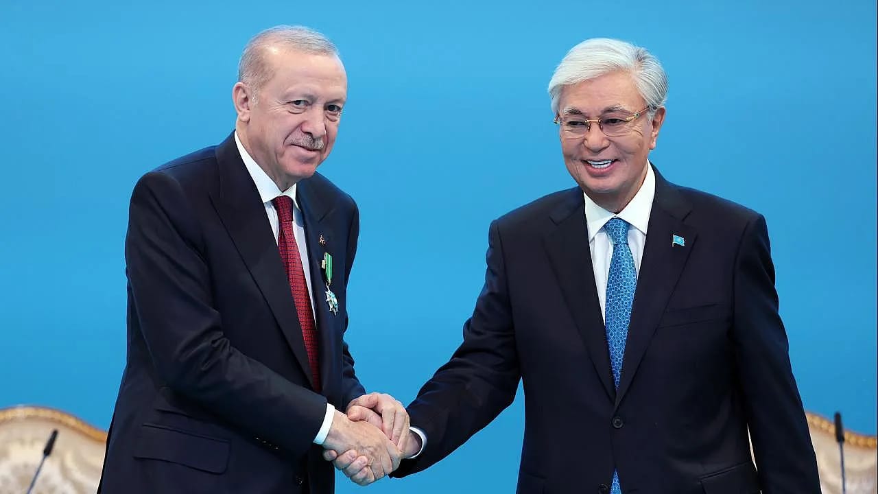 Kazakistan'da Tarihi Anlar! Erdoğan Dünyada Bir İlki Başardı