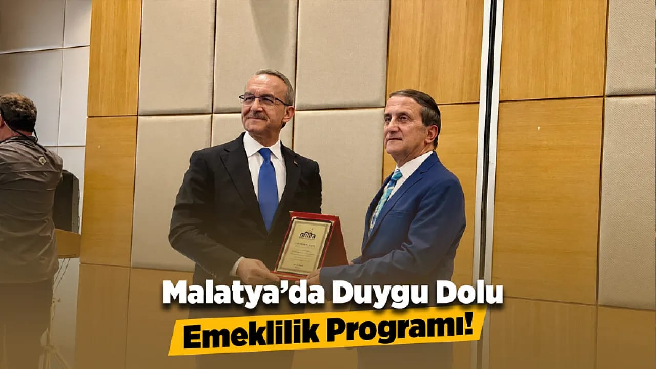 Malatya'da Duygusal Veda! 42 Yıllık İsim Gözyaşlarıyla Uğurlandı