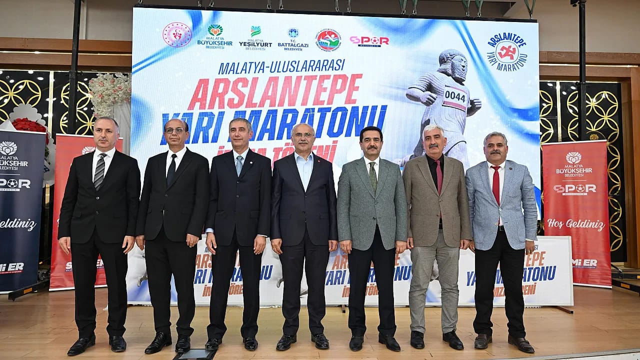 Malatya'da Uluslararası Spor Heyecanı! Arslantepe Yarı Maratonu Geliyor