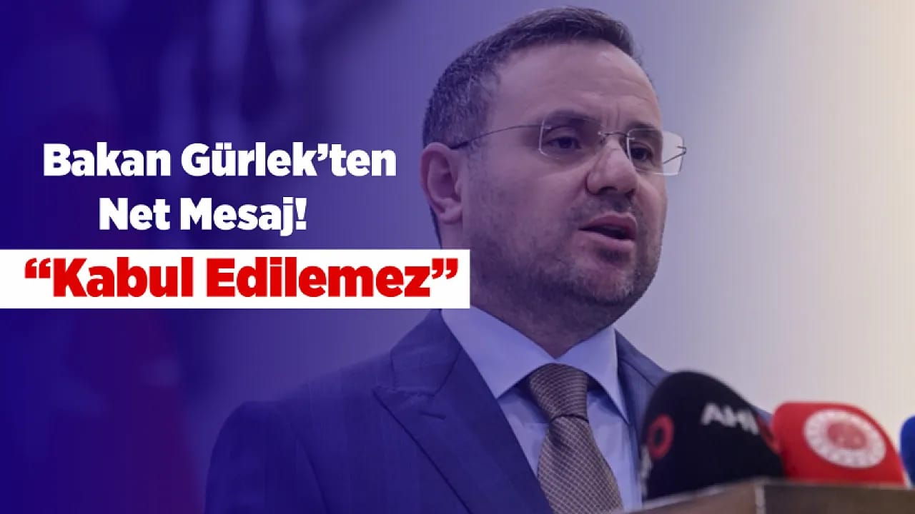 Adalet Bakanı Gürlek'ten Dikkat Çeken Çıkış!