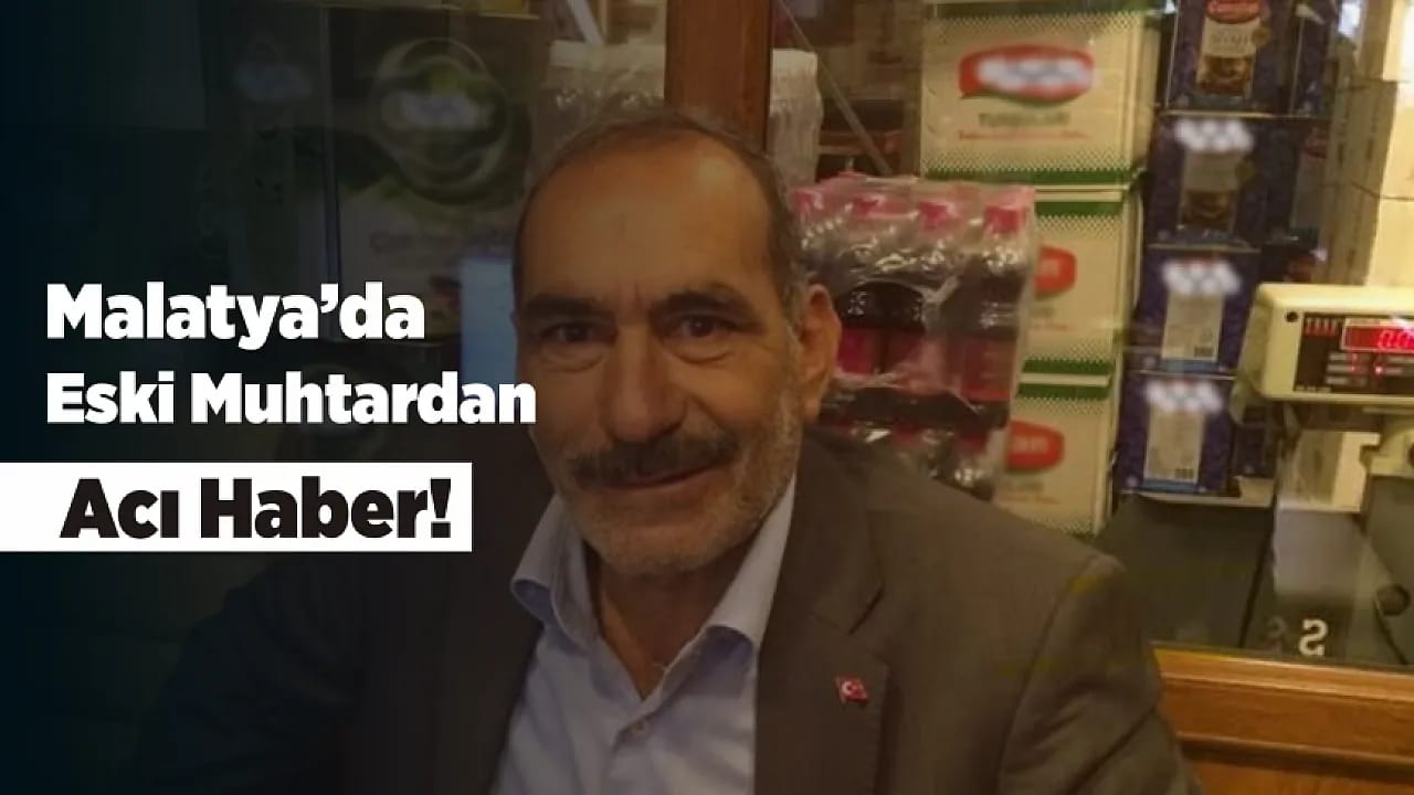 Malatya'da Eski Muhtar Bahçede Ölü Bulundu!