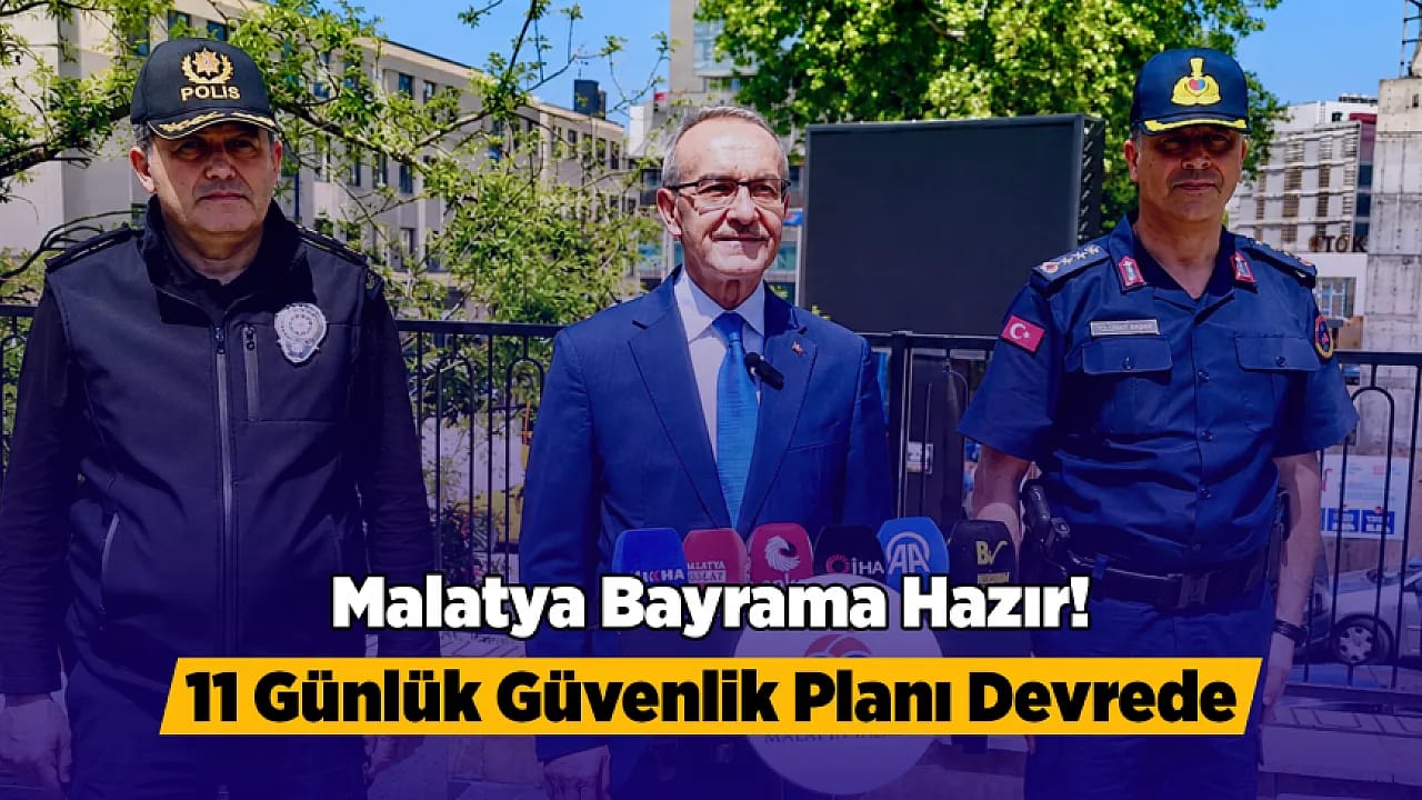 Malatya'da Kurban Bayramı Öncesi Tedbir Paketi!