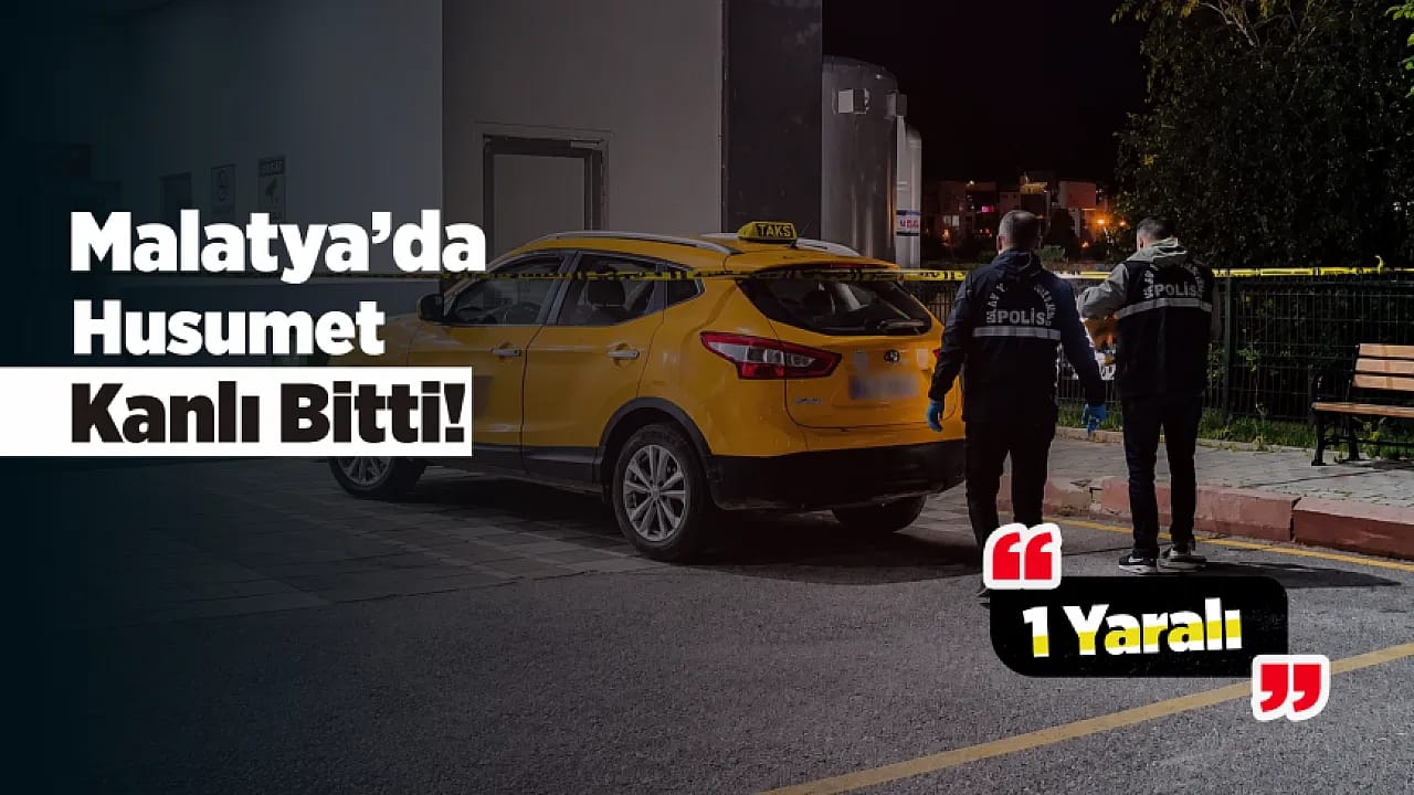 Malatya'da Taksiye Bineceği Sırada Pompalı Tüfekle Vuruldu!