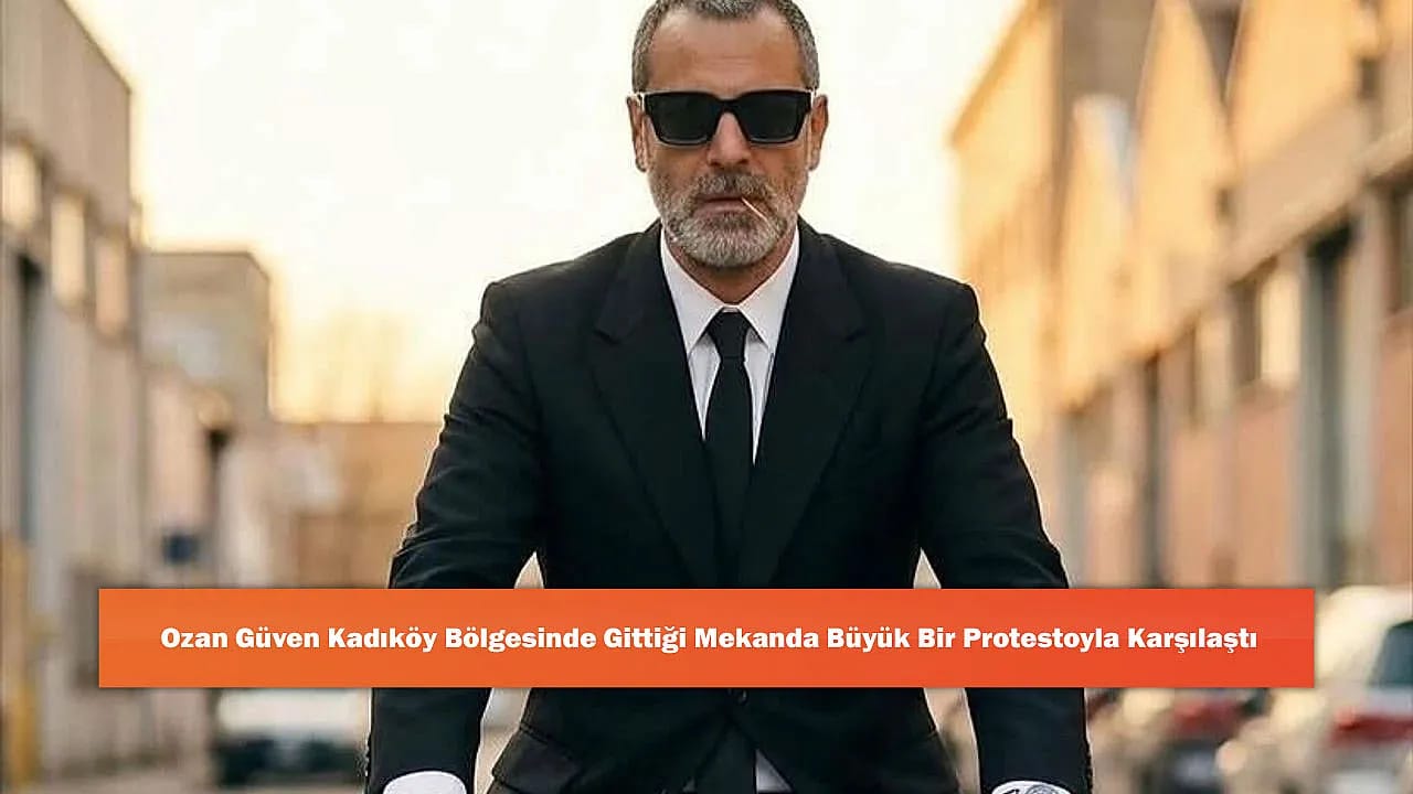 Ozan Güven Kadıköy Bölgesinde Gittiği Mekanda Büyük Bir Protestoyla Karşılaştı