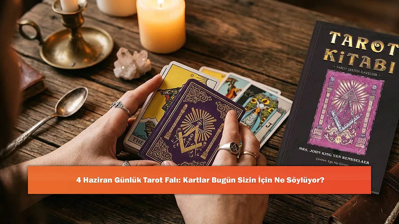 4 Haziran Günlük Tarot Falı: Kartlar Bugün Sizin İçin Ne Söylüyor?