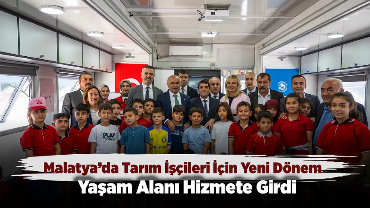 Çalışma ve Sosyal Güvenlik Bakanlığı Destekli Tesis Malatya Akçadağ'da Hizmete Açıldı!
