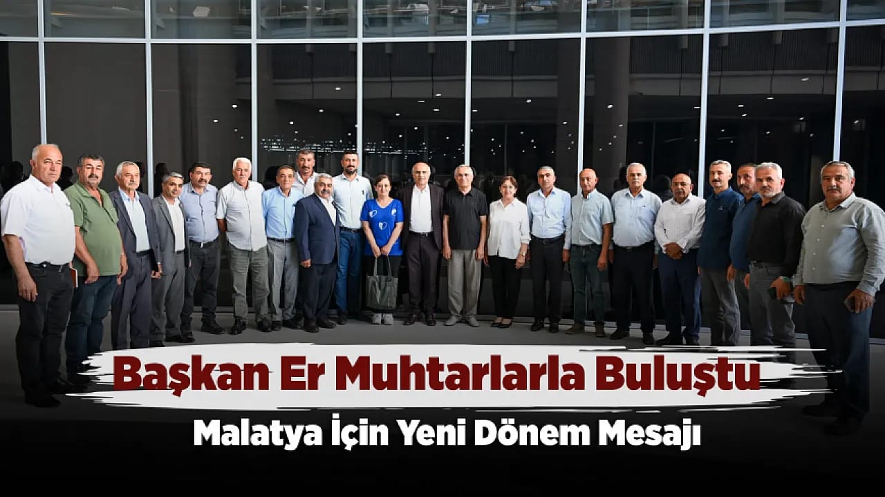 Malatya'da Altyapı Hamlesi! Yatırımlarla Şehir Yeniden Şekilleniyor