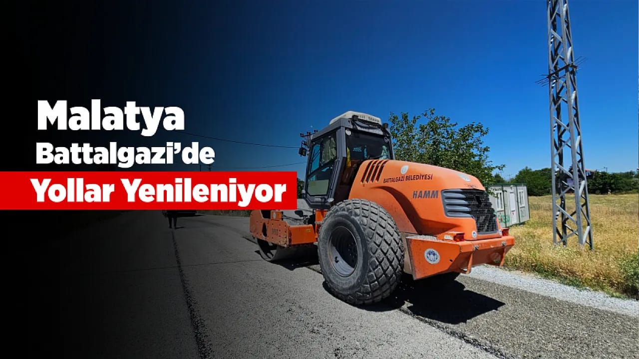 Malatya Battalgazi'de Mahalle Mahalle Yol Yenileme Çalışması Sürüyor!