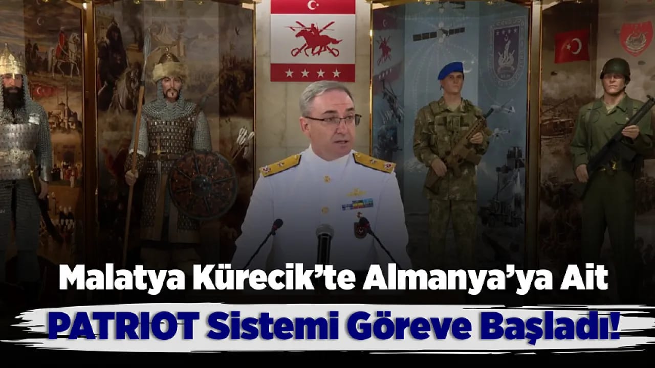 Malatya'da Kürecik'te Görev Değişimi! PATRIOT Sistemi Resmen Devraldı