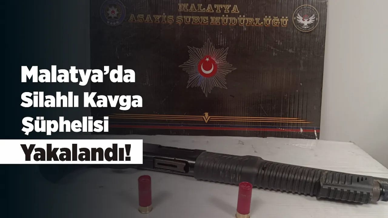 Malatya Yeşilyurt'ta Silahlı Kavga Şüphelisi Ruhsatsız Tüfekle Yakalandı!