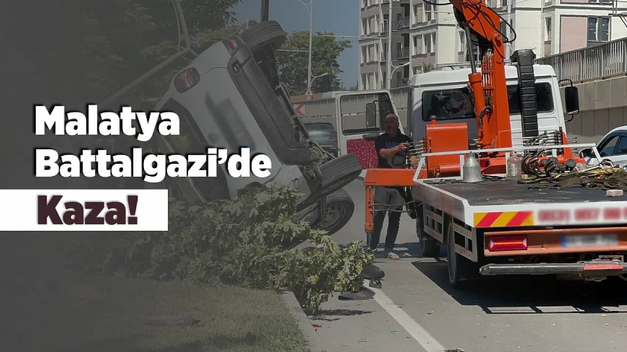 Malatya Battalgazi Alt Geçidi'nde Kaza! 3 Kişi Yaralandı
