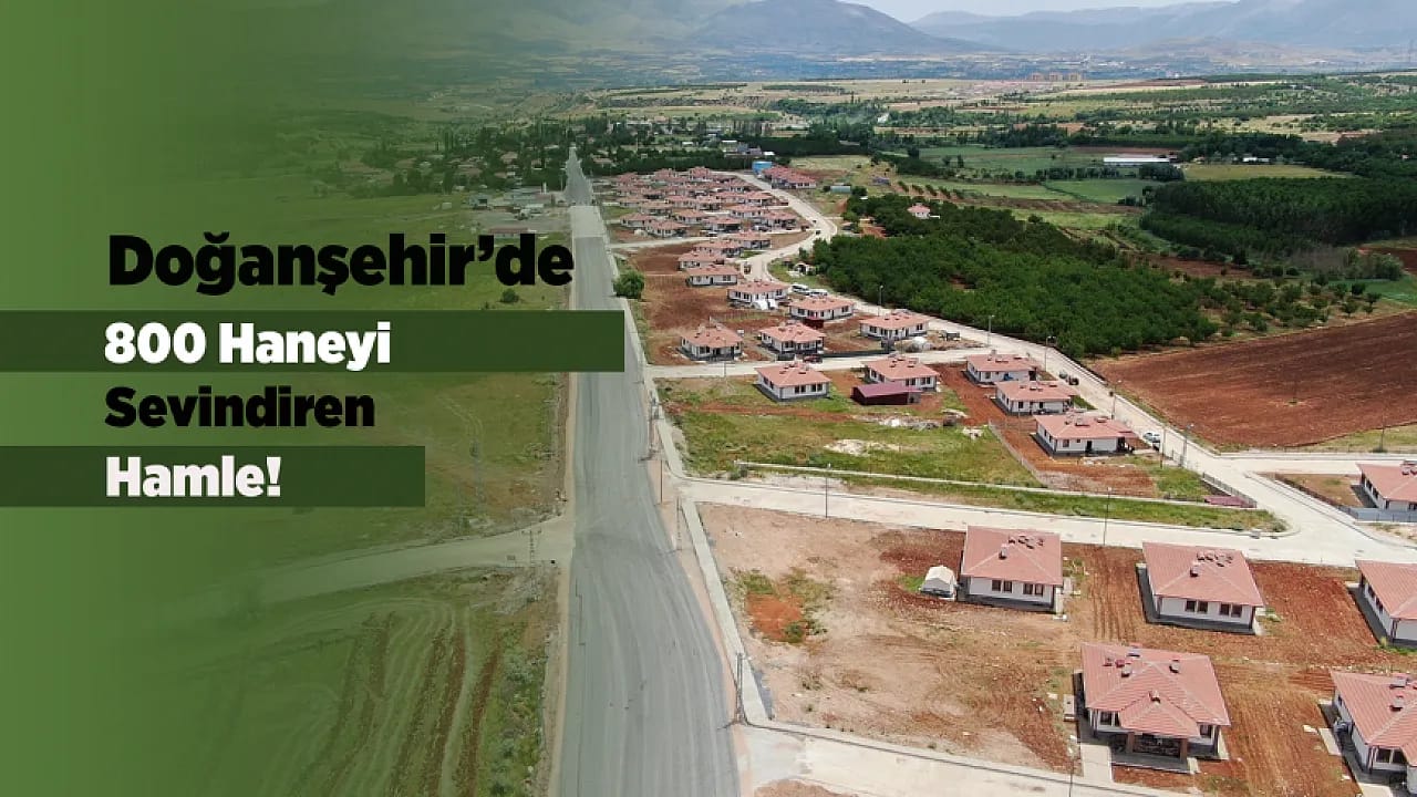 Doğanşehir'de Yılların Sorunu Çözüldü! 6,5 Kilometrelik Yol Hizmete Açıldı