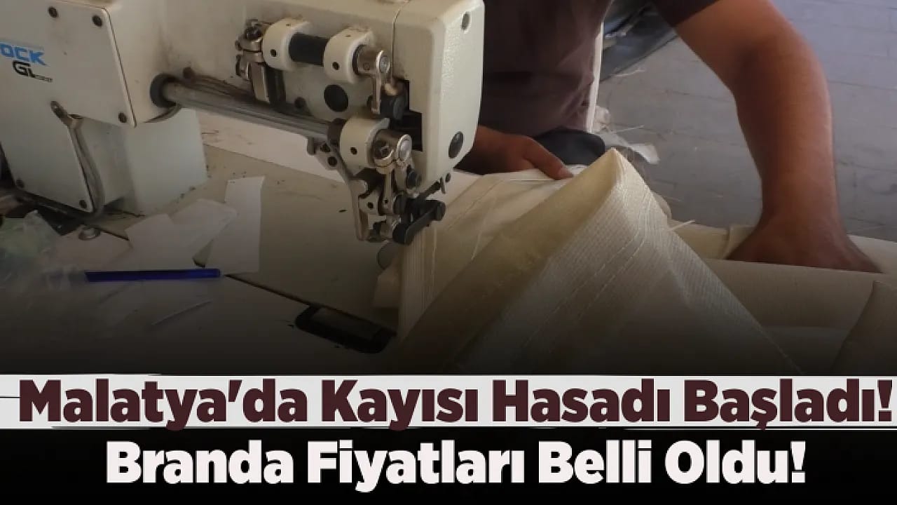 Malatya'da Kayısı Bahçesi Olanlar Dikkat! Branda Fiyatları Belli Oldu!