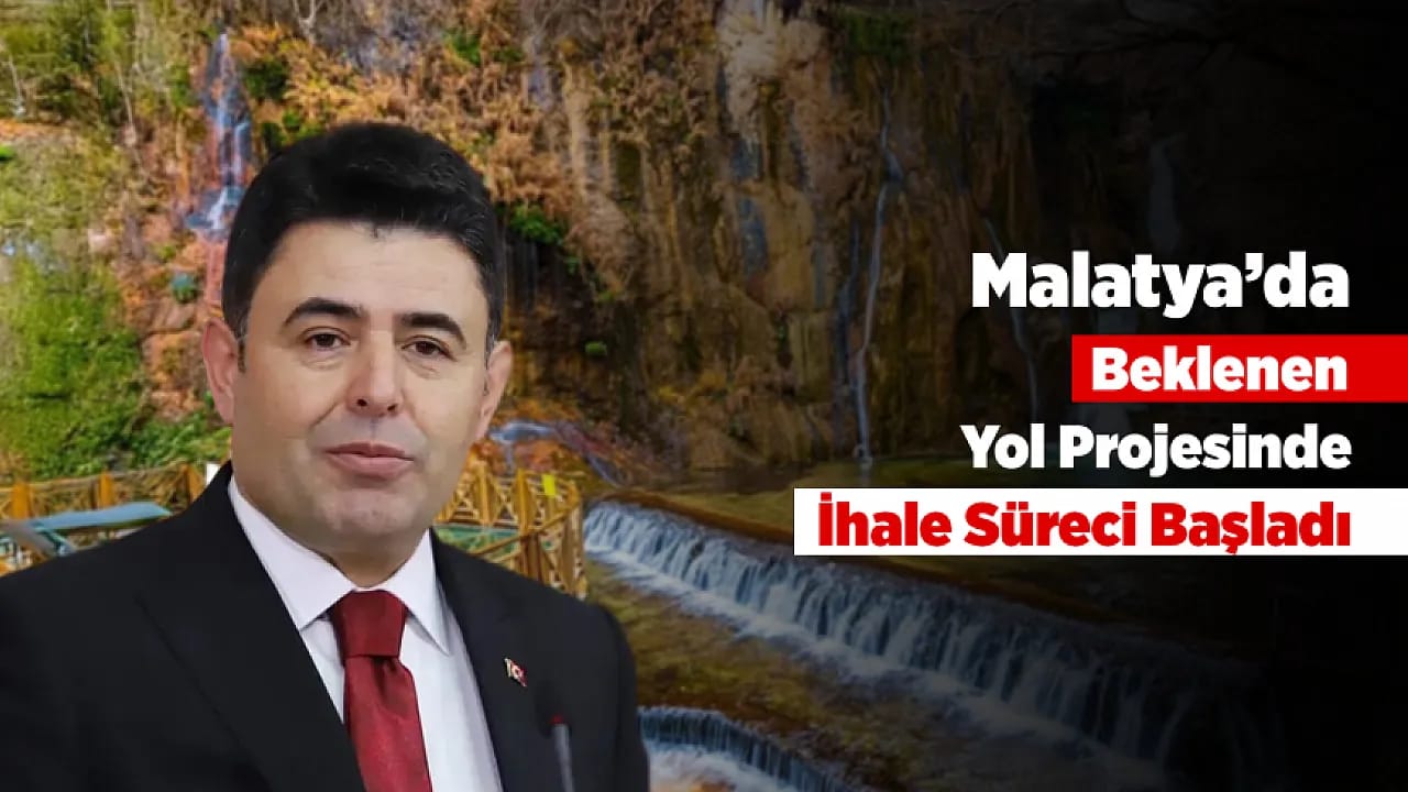Malatya Darende'ye Ulaşımı Rahatlatacak Projede İlk Adım Atıldı!