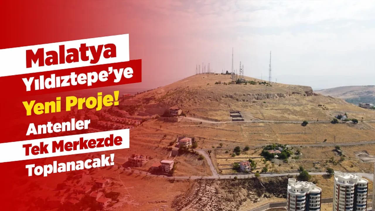 Malatya Battalgazi'ye Seyir Terası Geliyor!