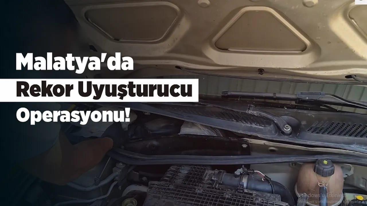 Malatya'da Uyuşturucu Operasyonu! Tek Seferde Rekor Miktarda Hammadde Ele Geçirildi
