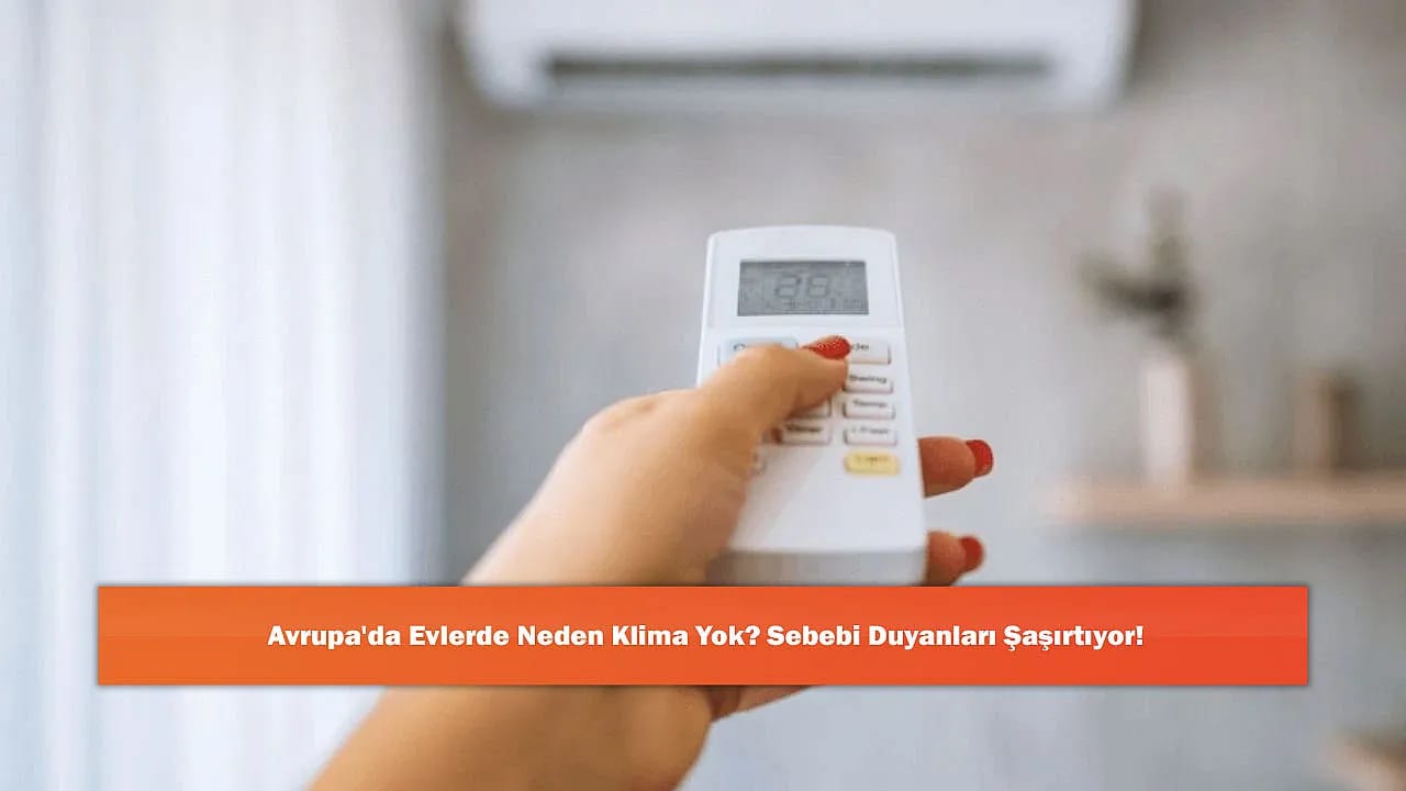 Avrupa'da Evlerde Neden Klima Yok? Sebebi Duyanları Şaşırtıyor!