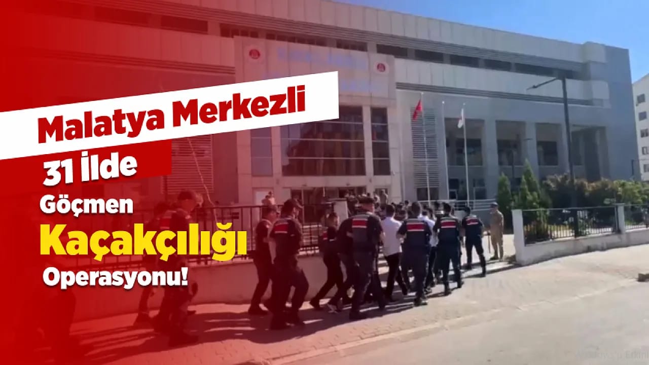 Malatya Merkezli Dev Operasyonda Kaçakçılık Şebekesine Ağır Darbe